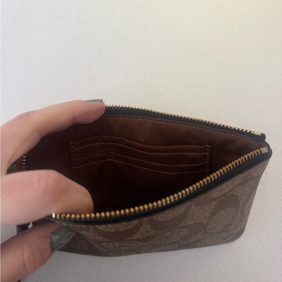 Coach x Jean-Michel Basquiat Corner Zip Wristlet